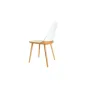 Стул DС-S123 белый/дерево ESF