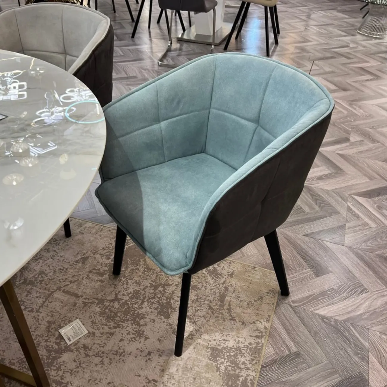 Стул HERTA 13537 светло-голубой ESF