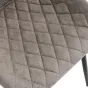 Стул LARA FSC114 серый PU PK970  ESF