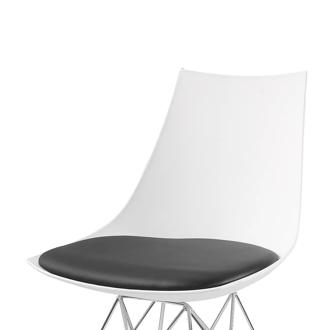 Стул PM062G белый/черный ESF