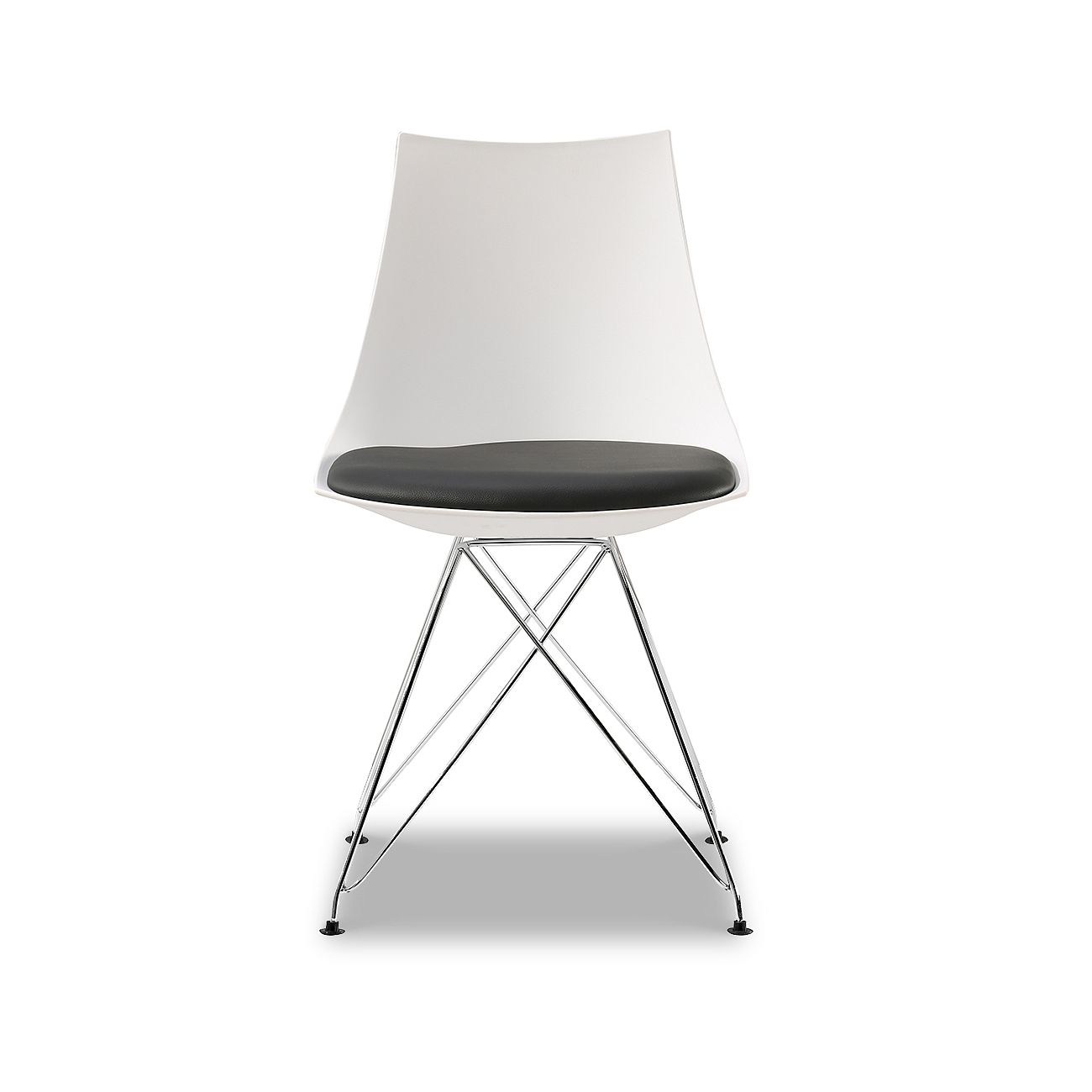 Стул PM062G белый/черный ESF