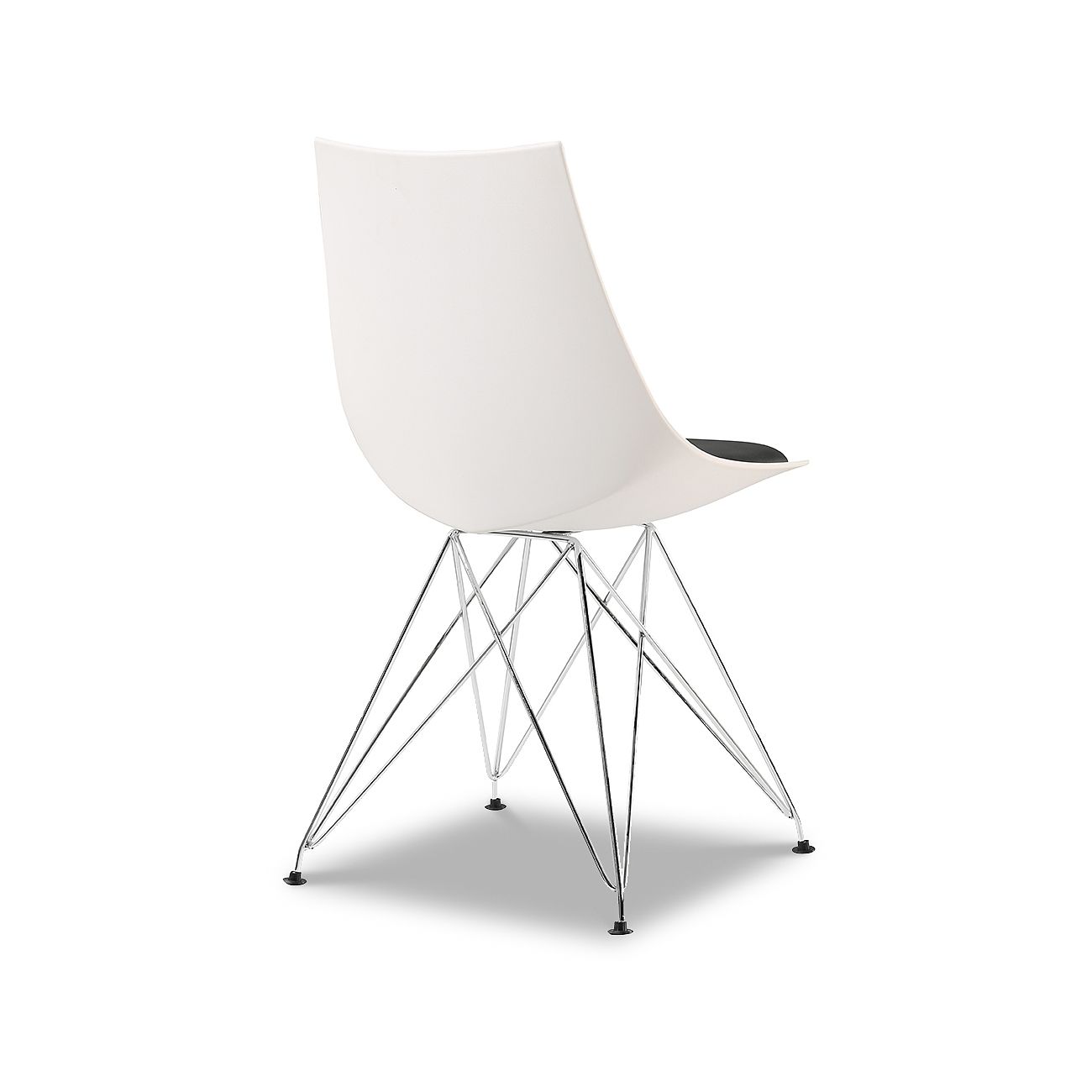 Стул PM062G белый/черный ESF