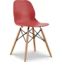 Стул PW-025 красный 7626U ESF