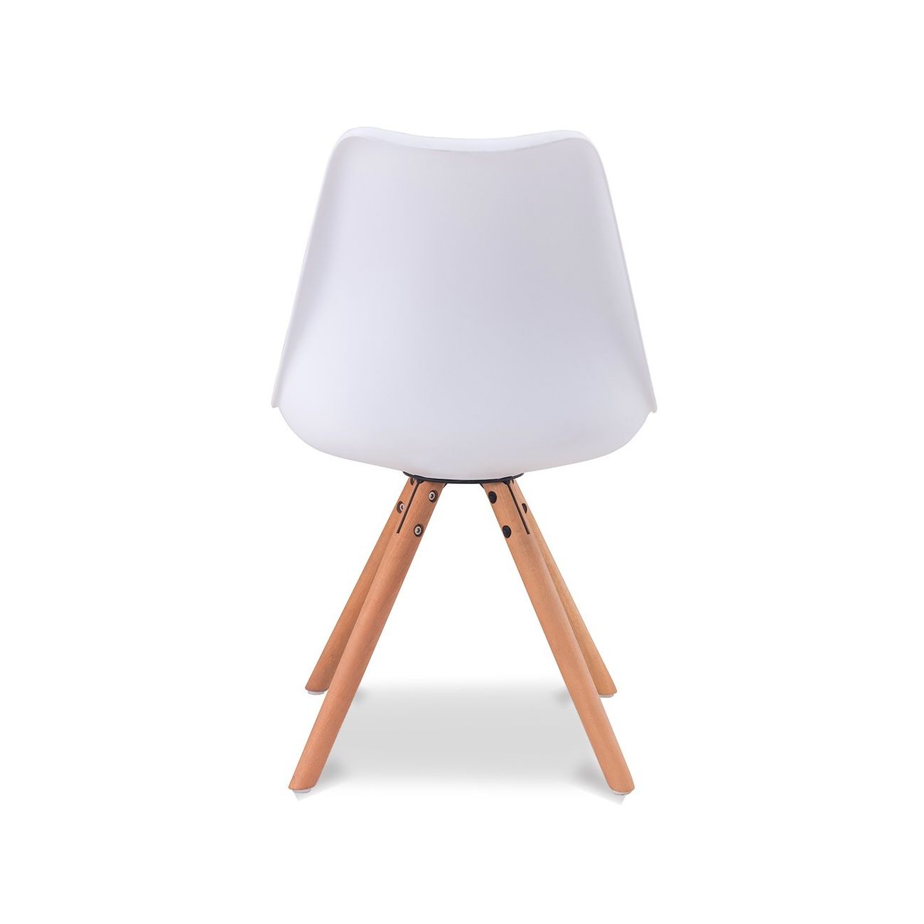 Стул PW072Y белый/бук ESF