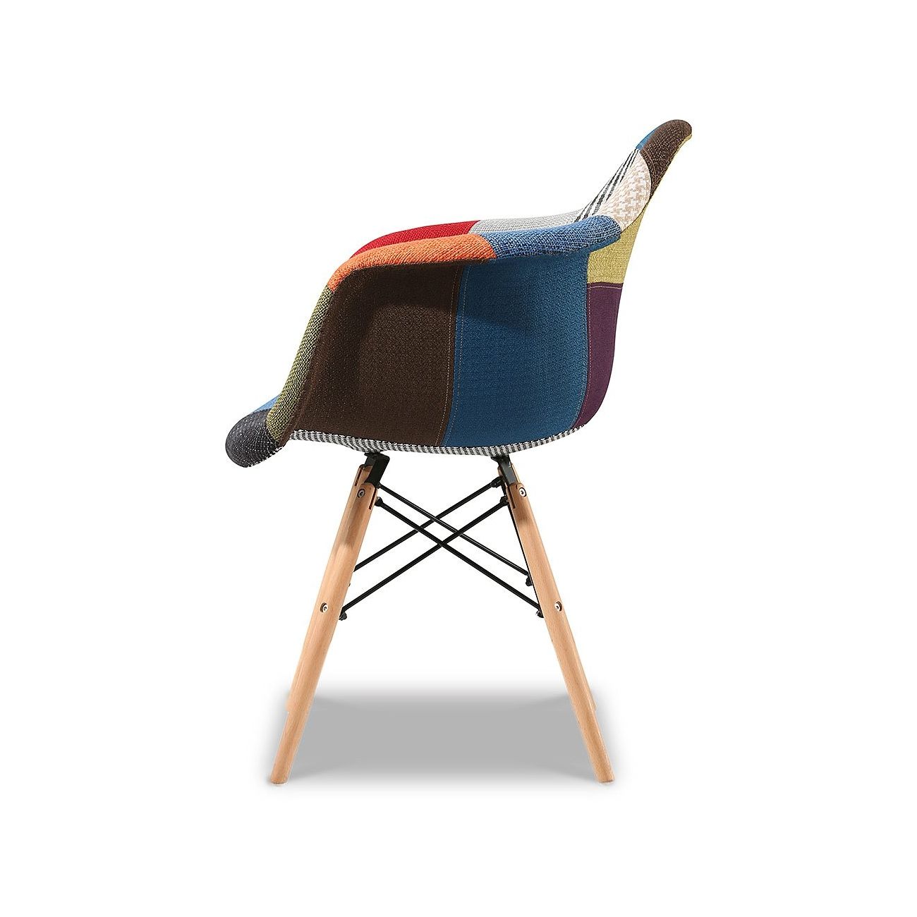 Стул PW082B лоскутный микс ESF