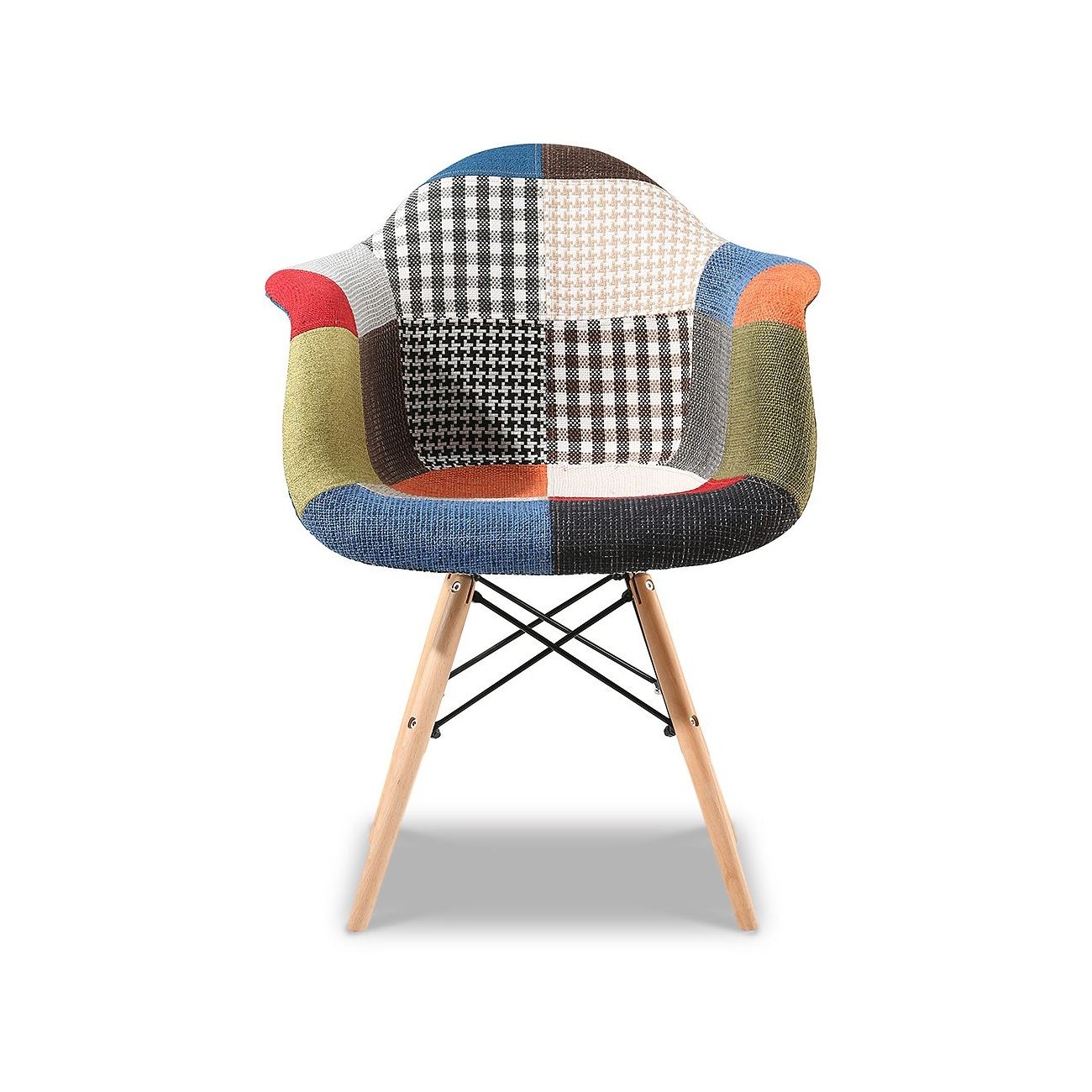 Стул PW082B лоскутный микс ESF