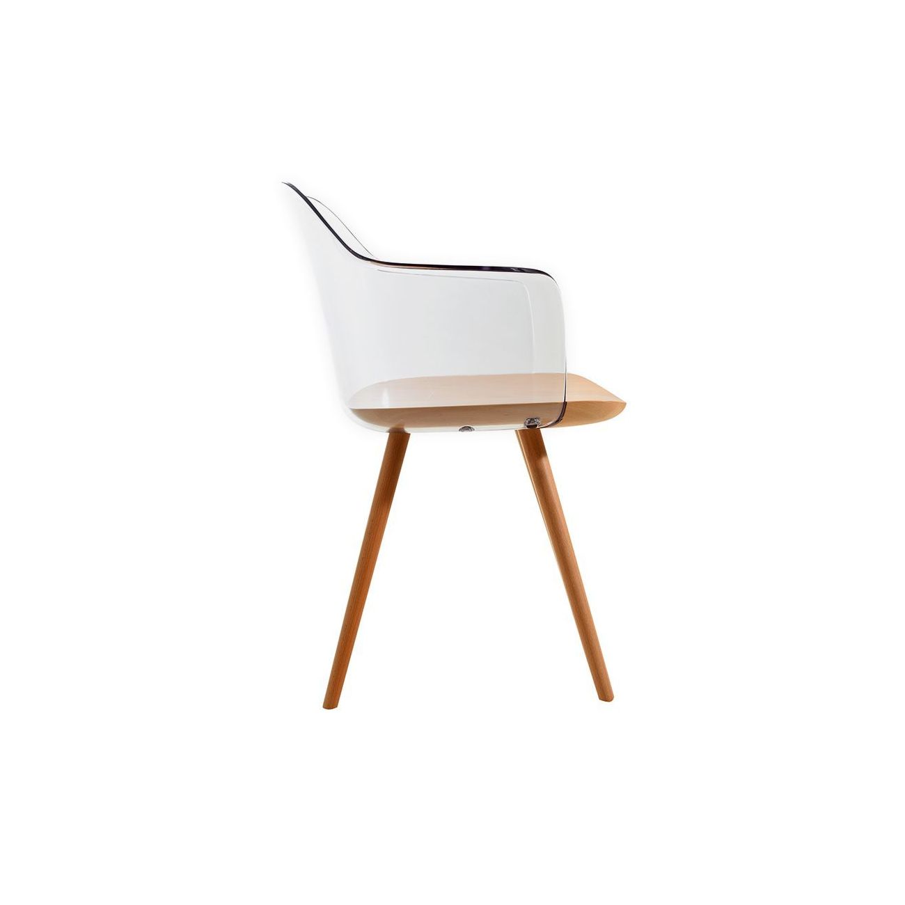 Стул PС-S097 пластик/бук ESF