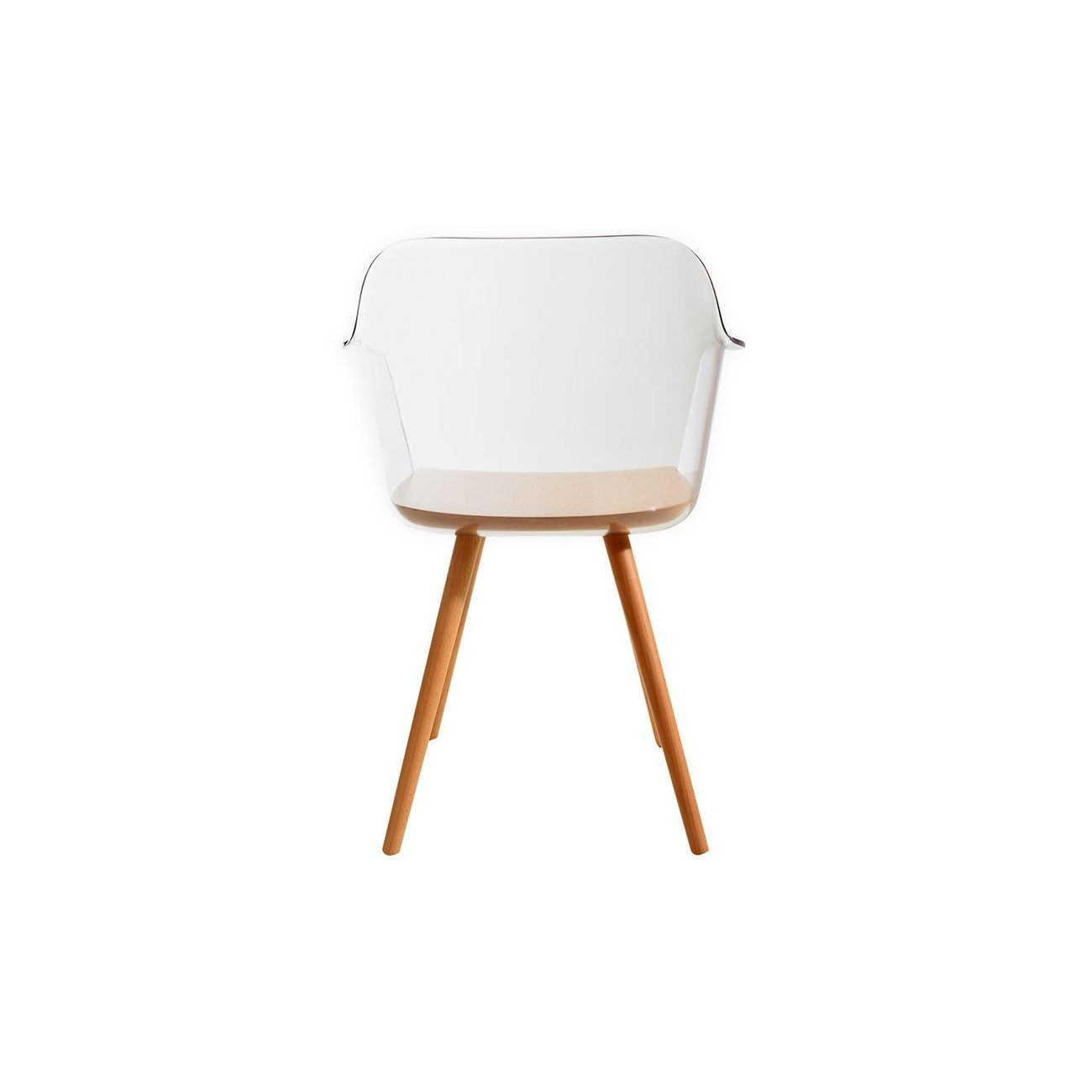 Стул PС-S097 пластик/бук ESF