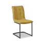Стул SKY6800 желтый JJ12-19/черный кант PU/черный металл с напылением ESF 