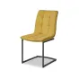 Стул SKY6800 желтый JJ12-19/черный кант PU/черный металл с напылением ESF 