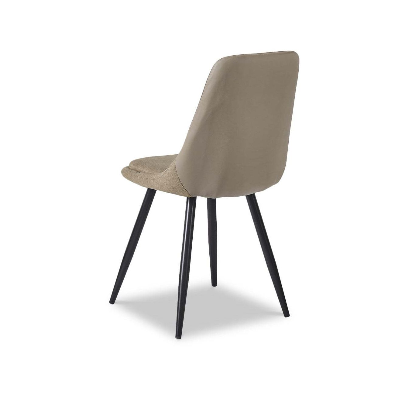 Стул SKY8764 кремовый JJ12-14/PU кремовый 679/черный металл ESF