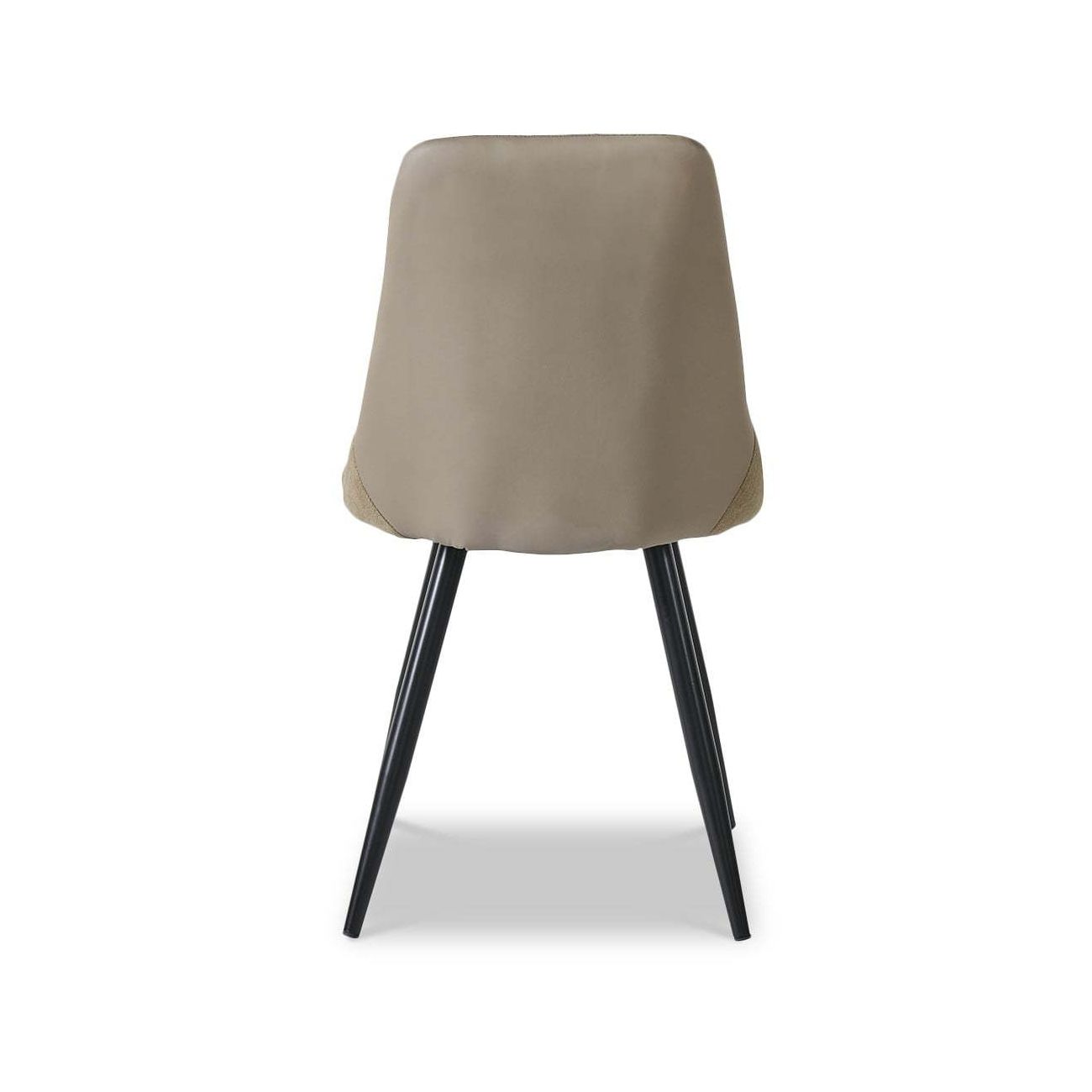 Стул SKY8764 кремовый JJ12-14/PU кремовый 679/черный металл ESF