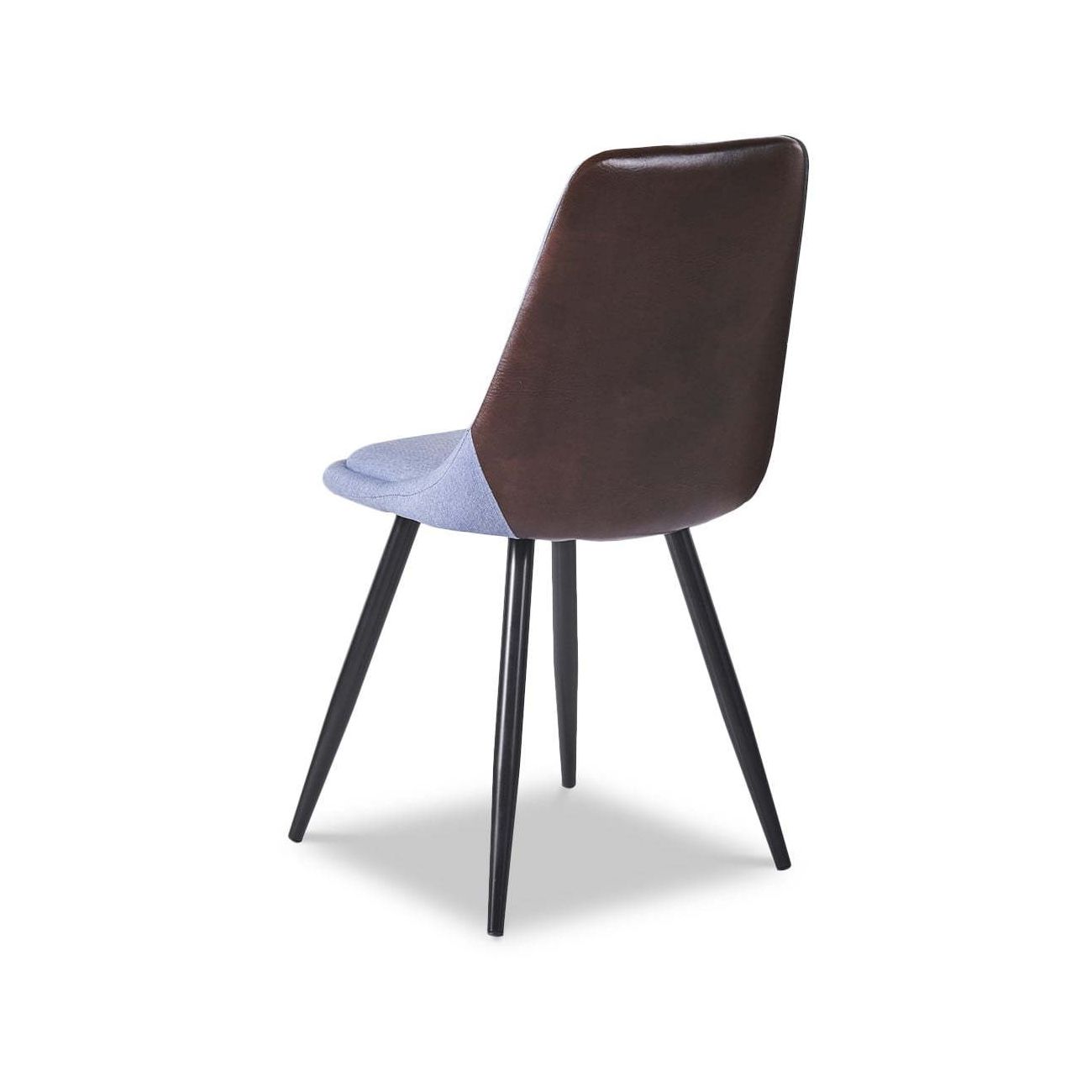 Стул SKY8764 синий 860-21/коричневый PS-03 PU/черный металл ESF