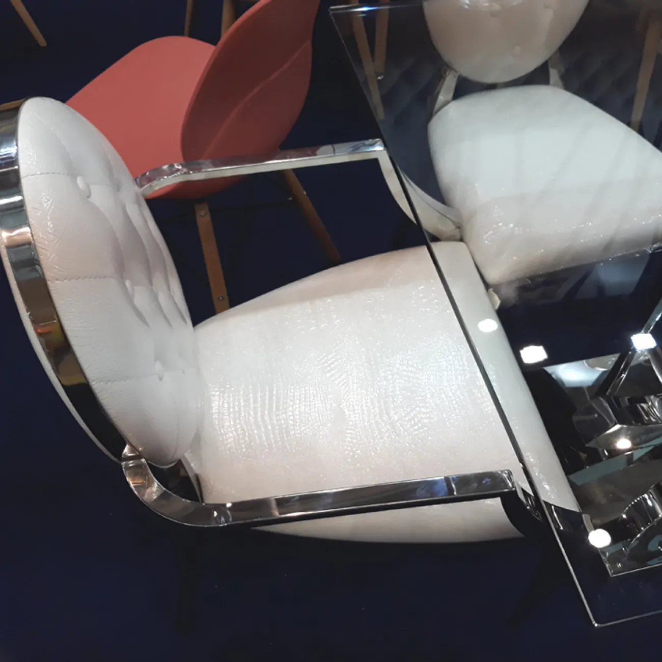 Стул Y110B белый ESF