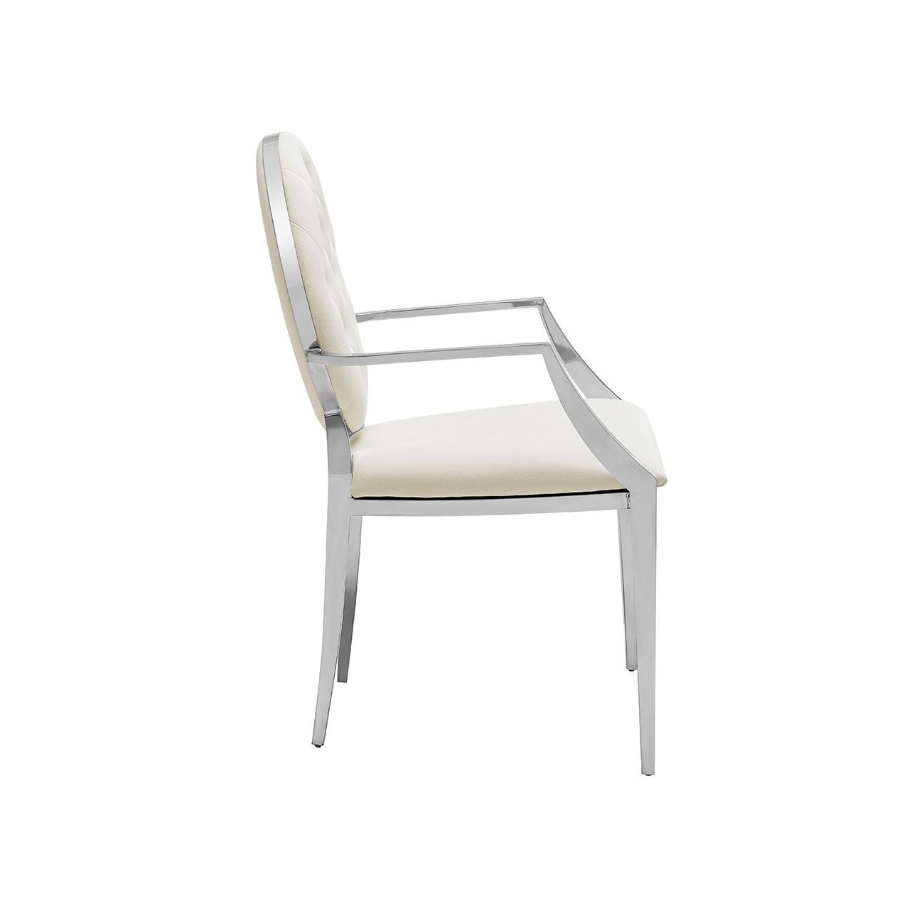 Стул Y110B бежевый бархат ESF