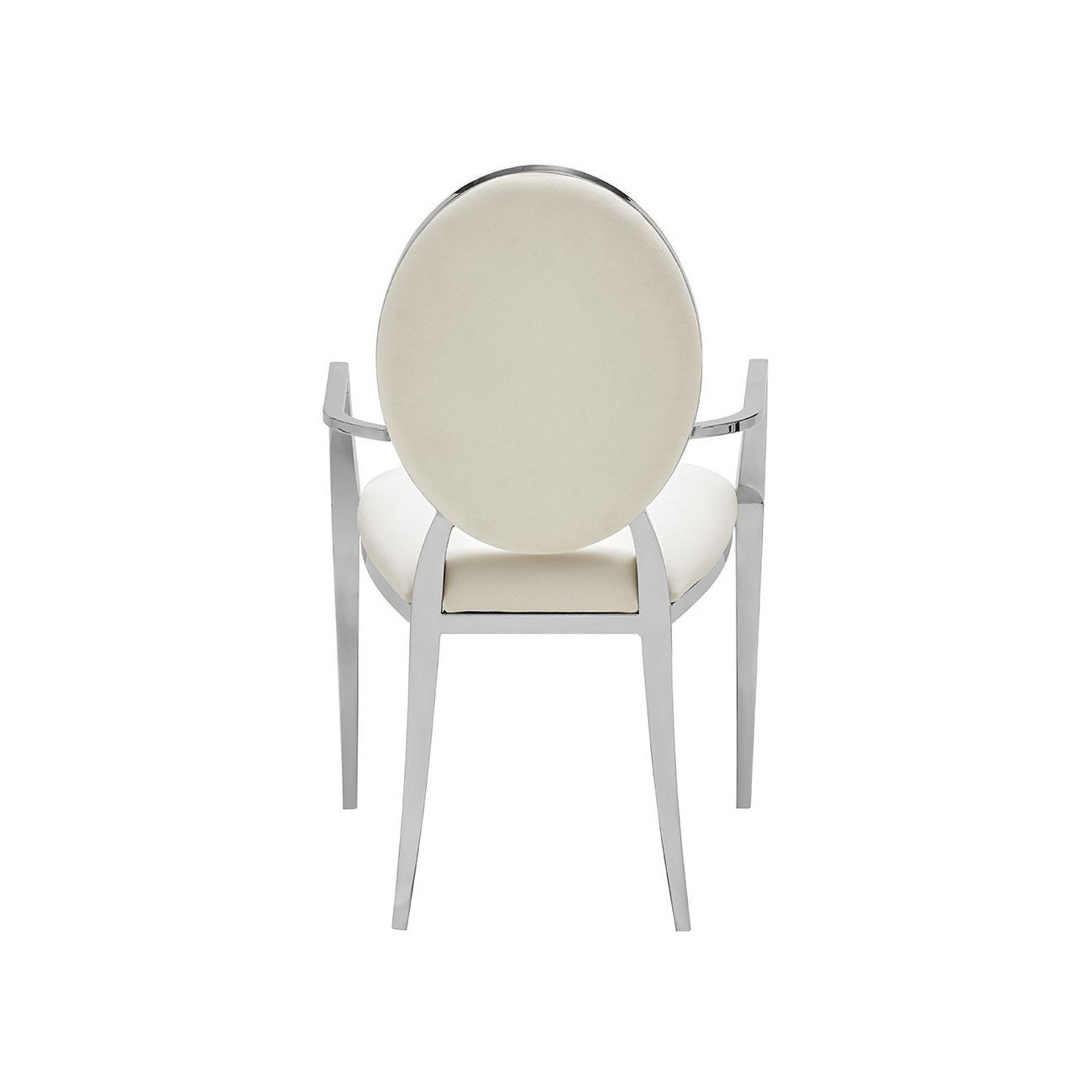 Стул Y110B бежевый бархат ESF