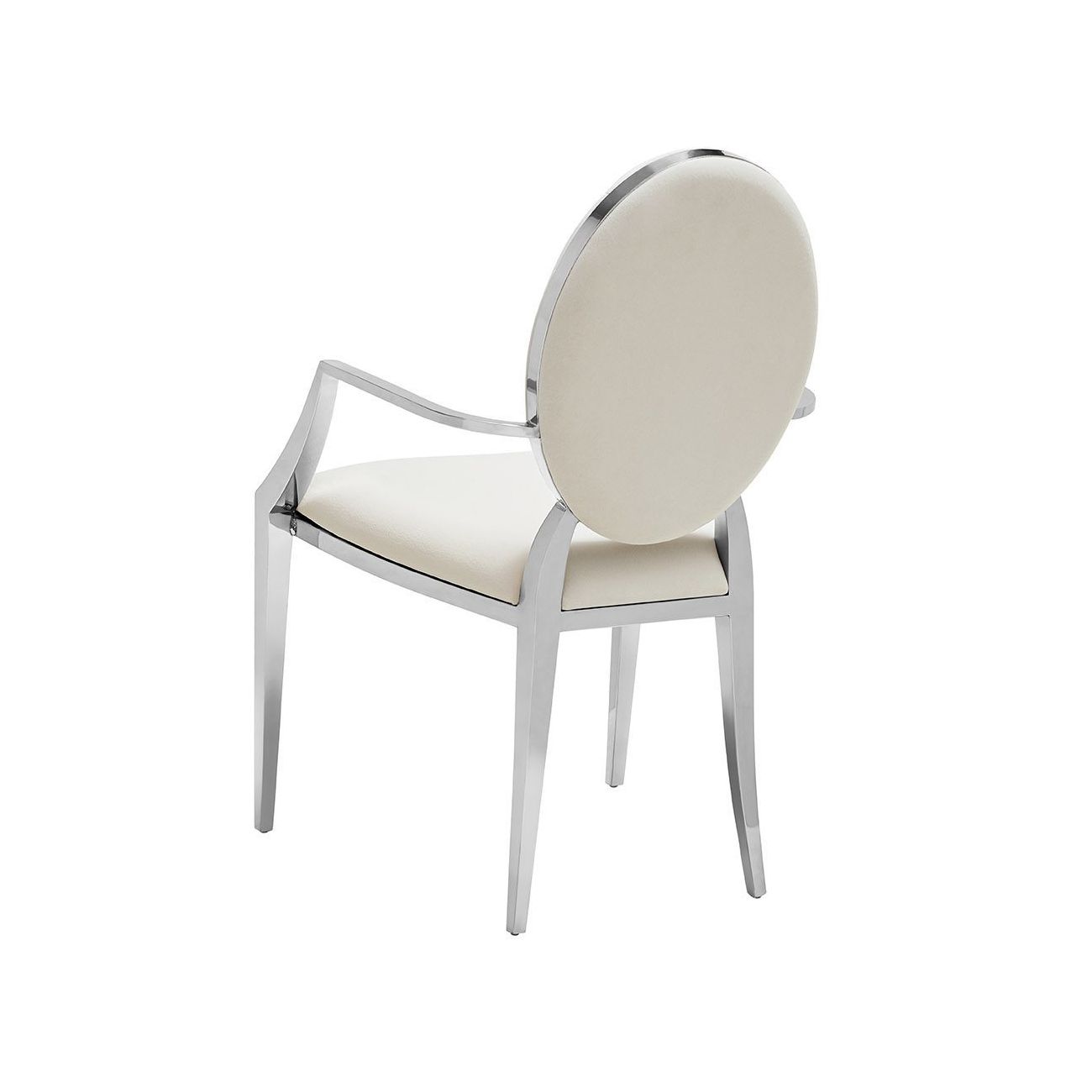 Стул Y110B бежевый бархат ESF