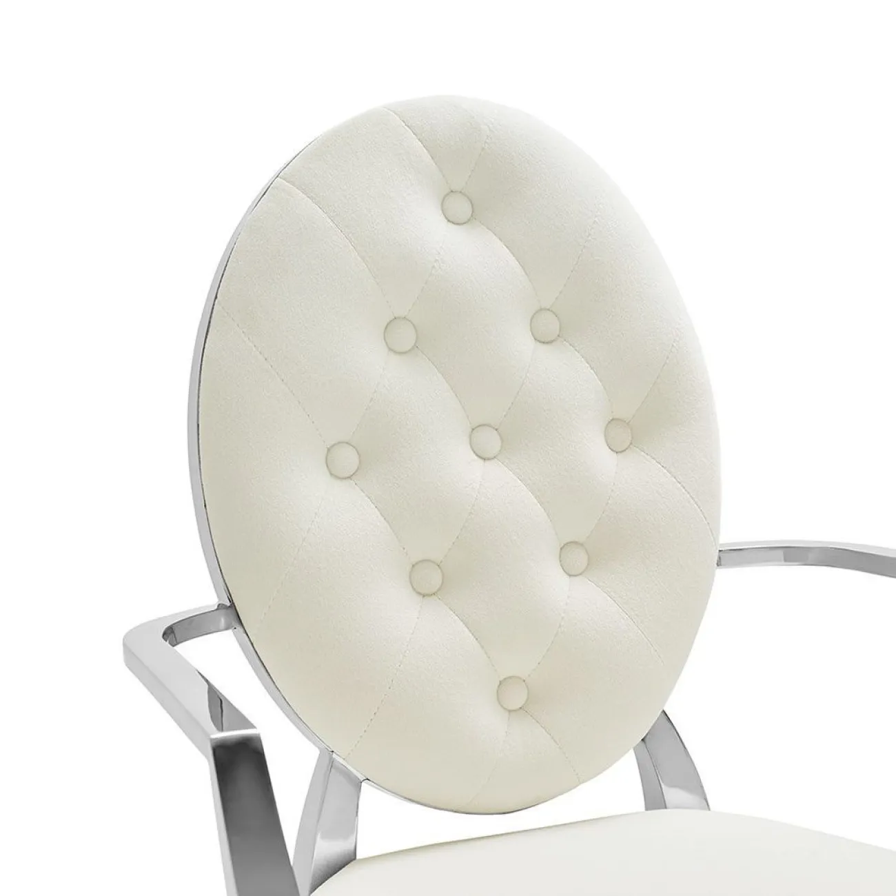 Стул Y110B бежевый бархат ESF