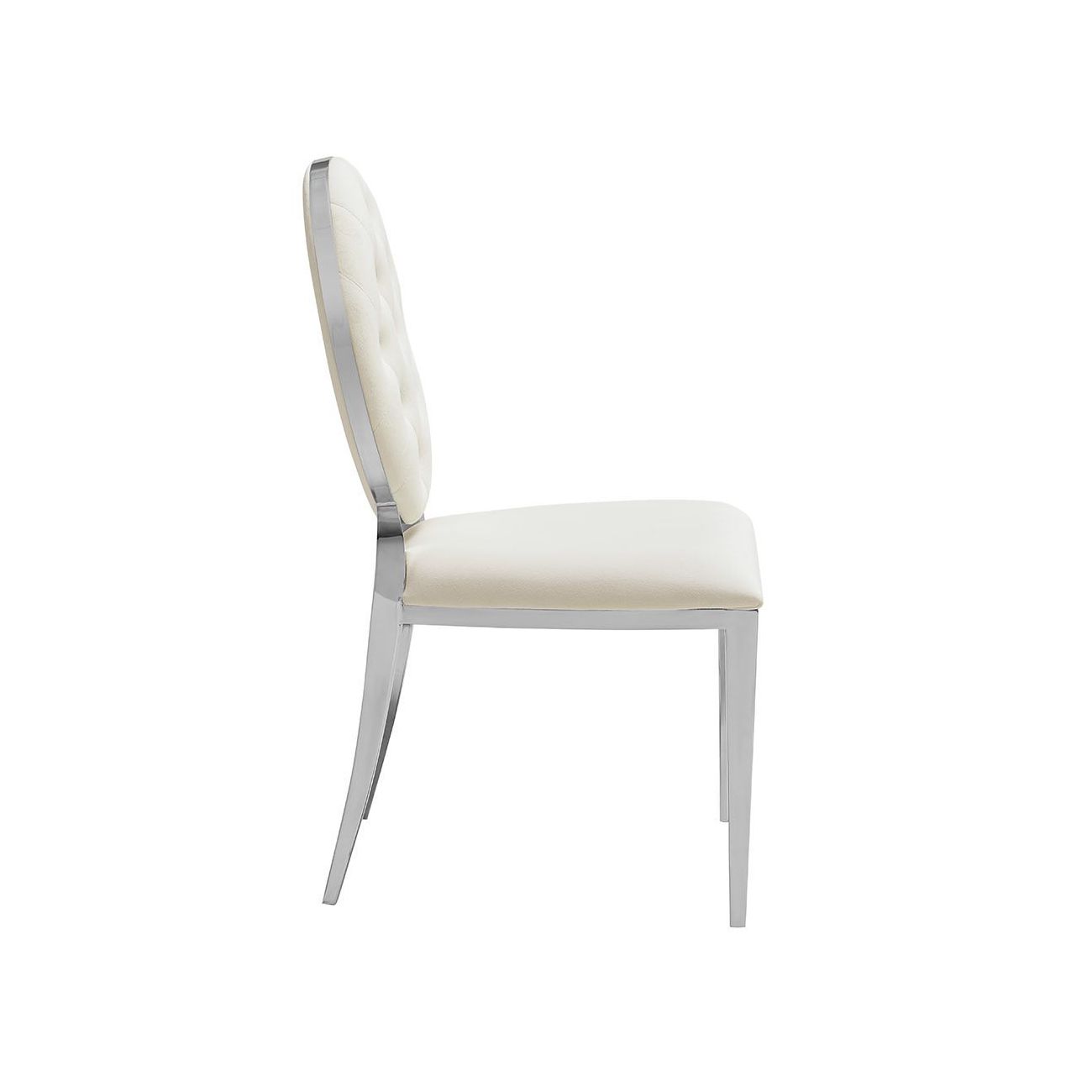 Стул Y110C бежевый бархат ESF