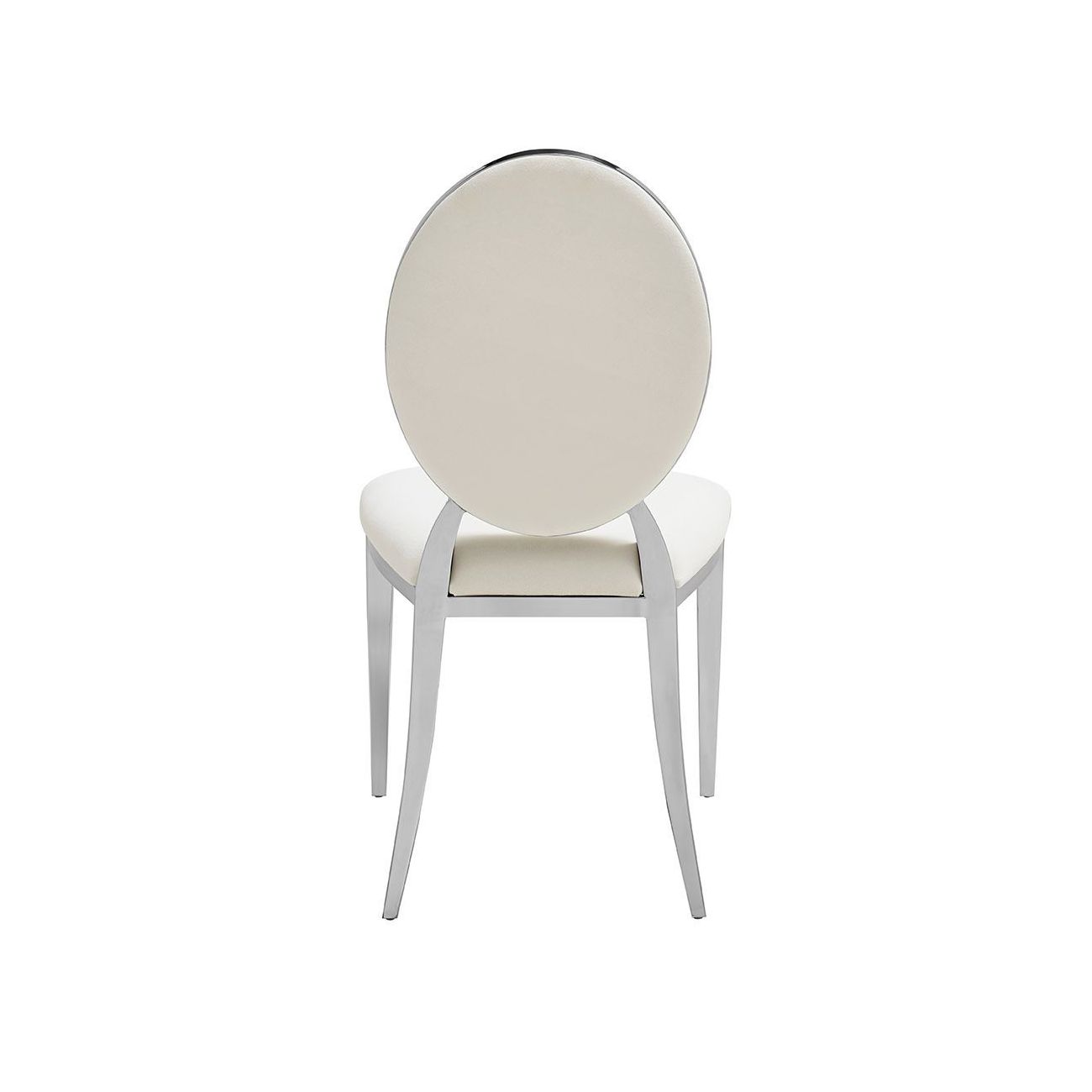 Стул Y110C бежевый бархат ESF