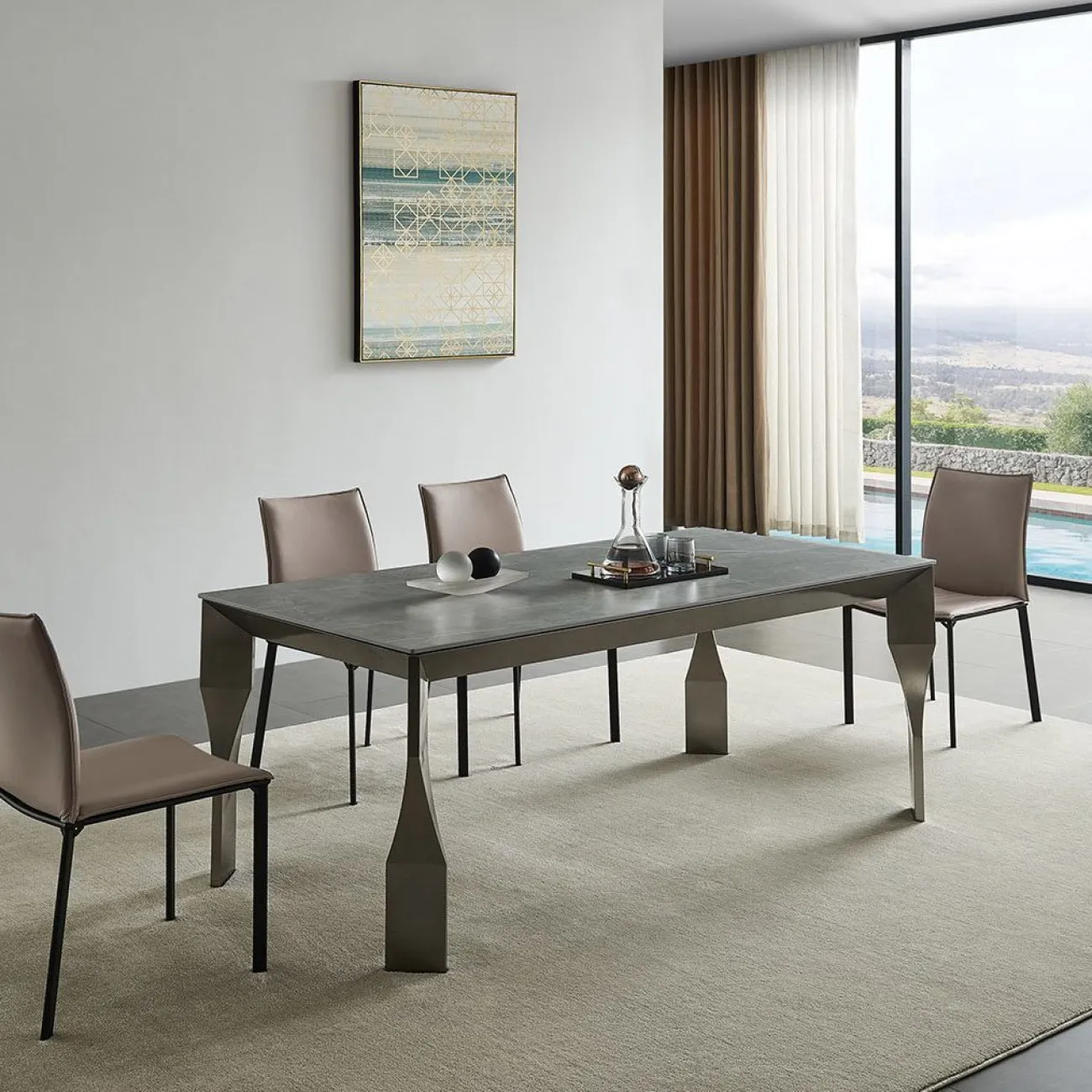 Стул Y216 бежевый Tortora ESF