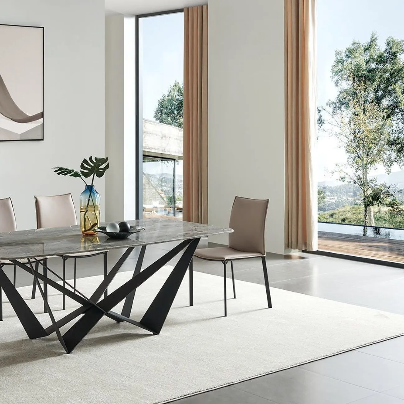 Стул Y216 бежевый Tortora ESF