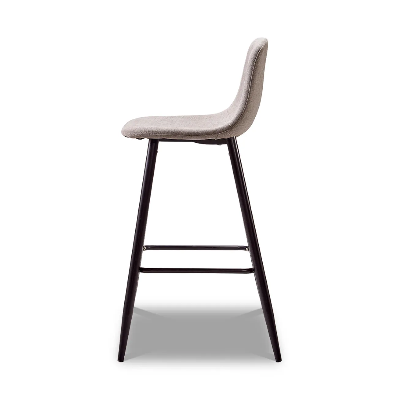 Стул барный 350B бежевый TD3052-11/черный ESF Стул барный 350B бежевый TD3052-11/черный ESF