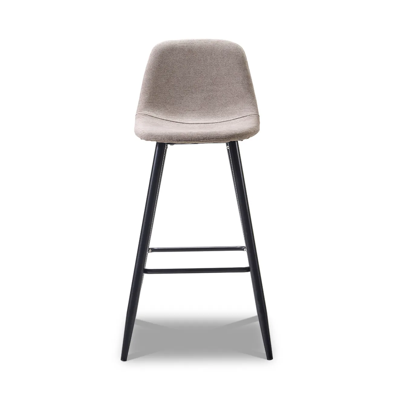 Стул барный 350B бежевый TD3052-11/черный ESF Стул барный 350B бежевый TD3052-11/черный ESF