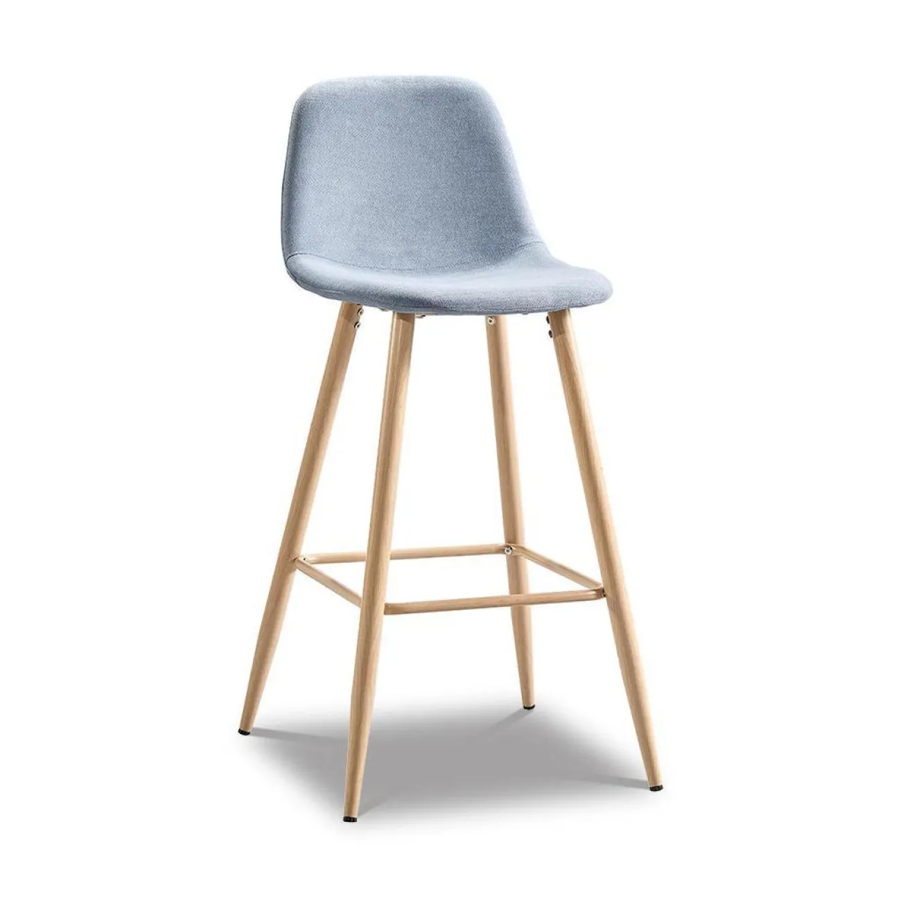 Стул барный 350B голубой TD3052-4/дерево ESF Стул барный 350B голубой TD3052-4/дерево ESF