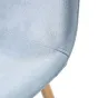 Стул барный 350B голубой  TD3052-4/дерево ESF