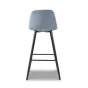 Стул барный 350B голубой  TD3052-4/черный ESF