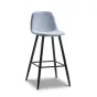 Стул барный 350B голубой  TD3052-4/черный ESF
