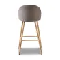 Стул барный 373B тёмно-бежевый TD3052-10/дерево ESF