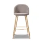 Стул барный 373B тёмно-бежевый TD3052-10/дерево ESF