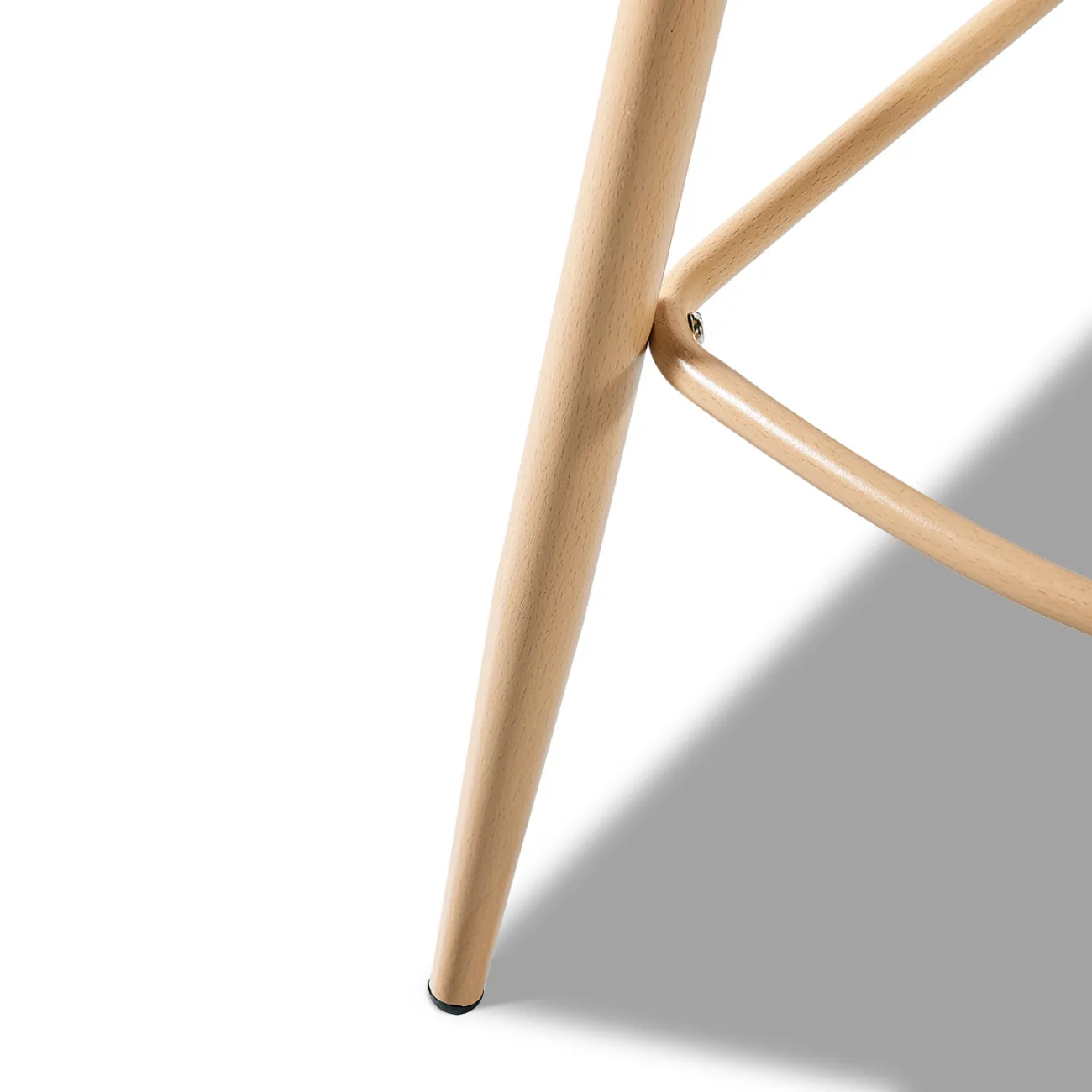 Стул барный 373B тёмно-бежевый TD3052-10/дерево ESF Стул барный 373B тёмно-бежевый TD3052-10/дерево ESF