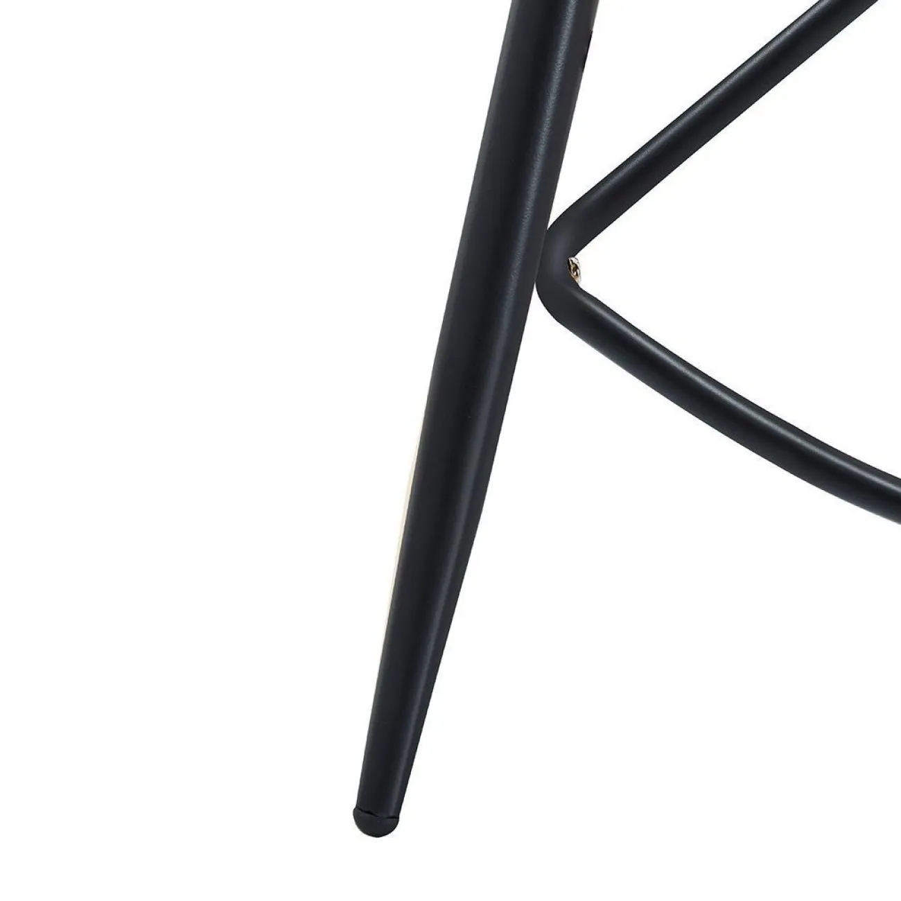 Стул барный 373B бежевый TD3052-11/черный ESF