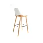 Стул барный BS-S123A белый/дерево ESF