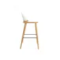 Стул барный BS-S123A белый/дерево ESF