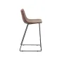 Стул барный CQ-8347B коричневый 2090 ESF
