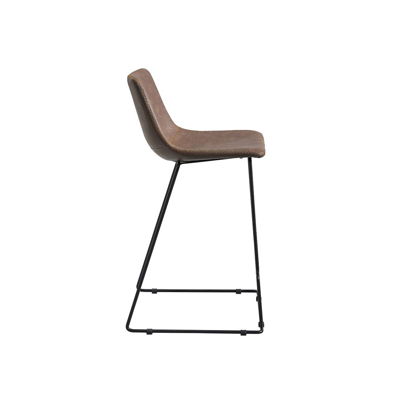 Стул барный CQ-8347B коричневый 2075 ESF