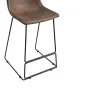 Стул барный CQ-8347B коричневый 2075 ESF