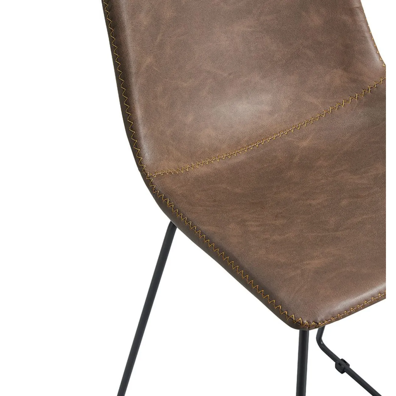 Стул барный CQ-8347B коричневый 2075 ESF