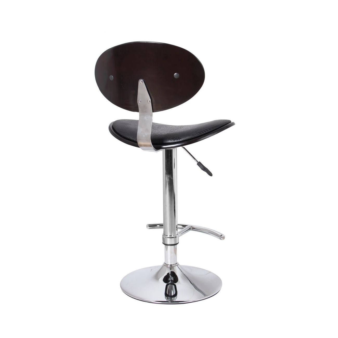 Стул барный JY1009 белый/черный ESF 