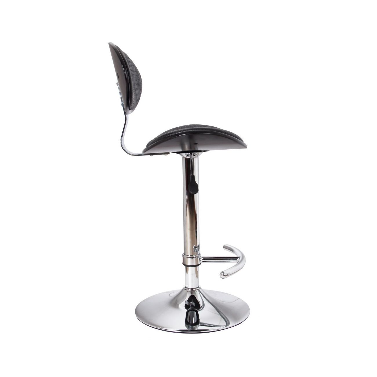 Стул барный JY1009 белый/черный ESF 