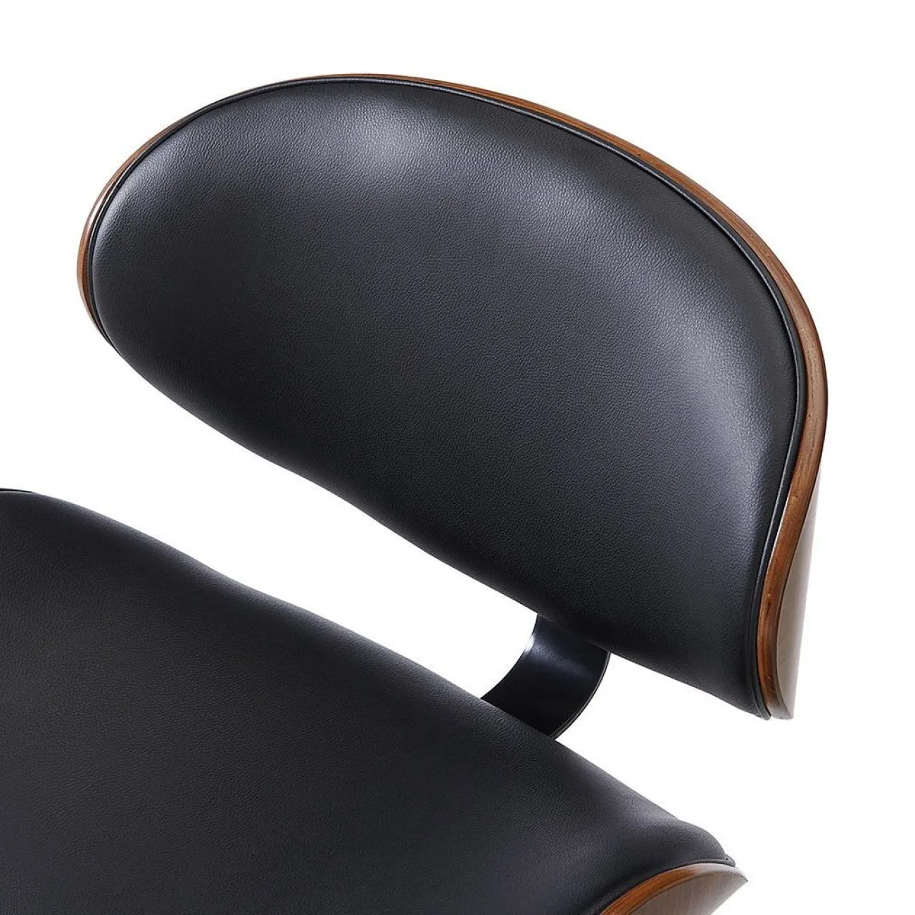 Стул барный JY1076 чёрный/чёрный ESF