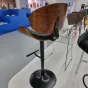 Стул барный JY1076 чёрный/чёрный ESF