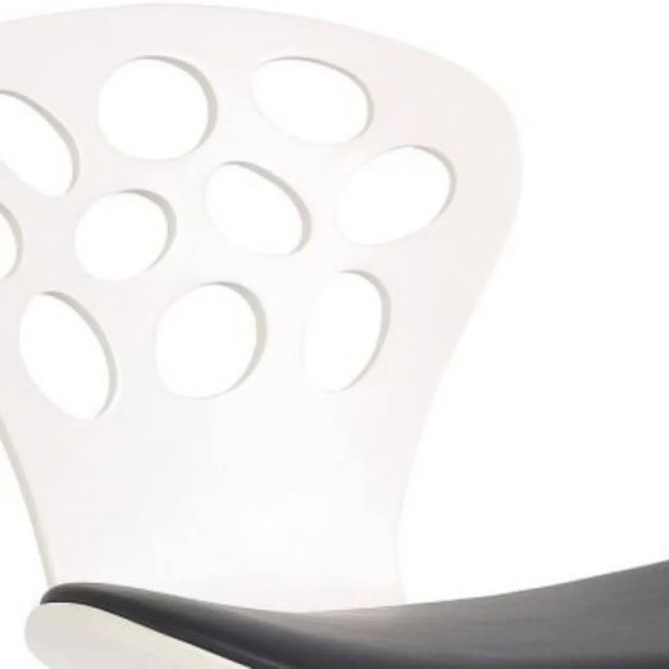 Стул барный JY1958 белый/черный ESF Стул барный JY1958 белый/черный ESF