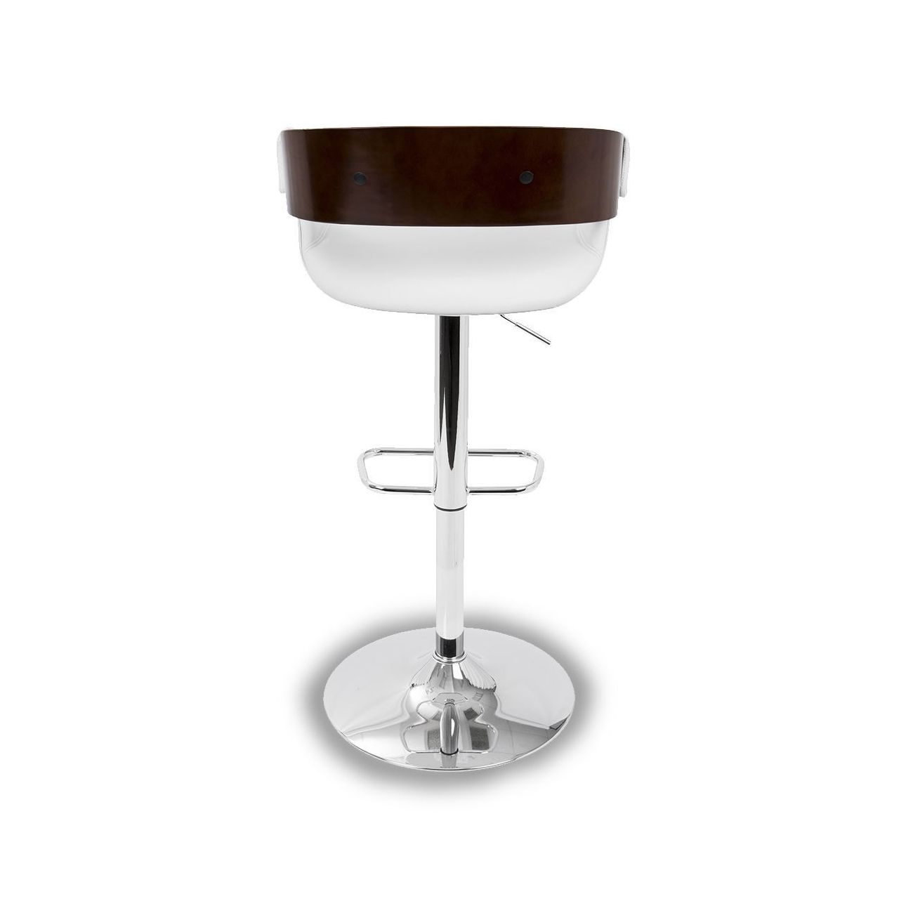 Стул барный JY1999 вишня/ белый ESF