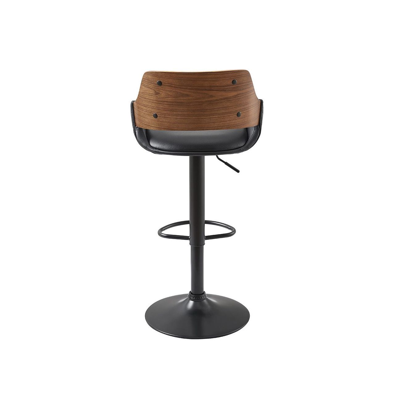 Стул барный JY3143X-L черный/орех/черный ESF Стул барный JY3143X-L черный/орех/черный ESF