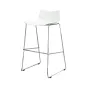 Стул барный LEAF-06 белый ESF